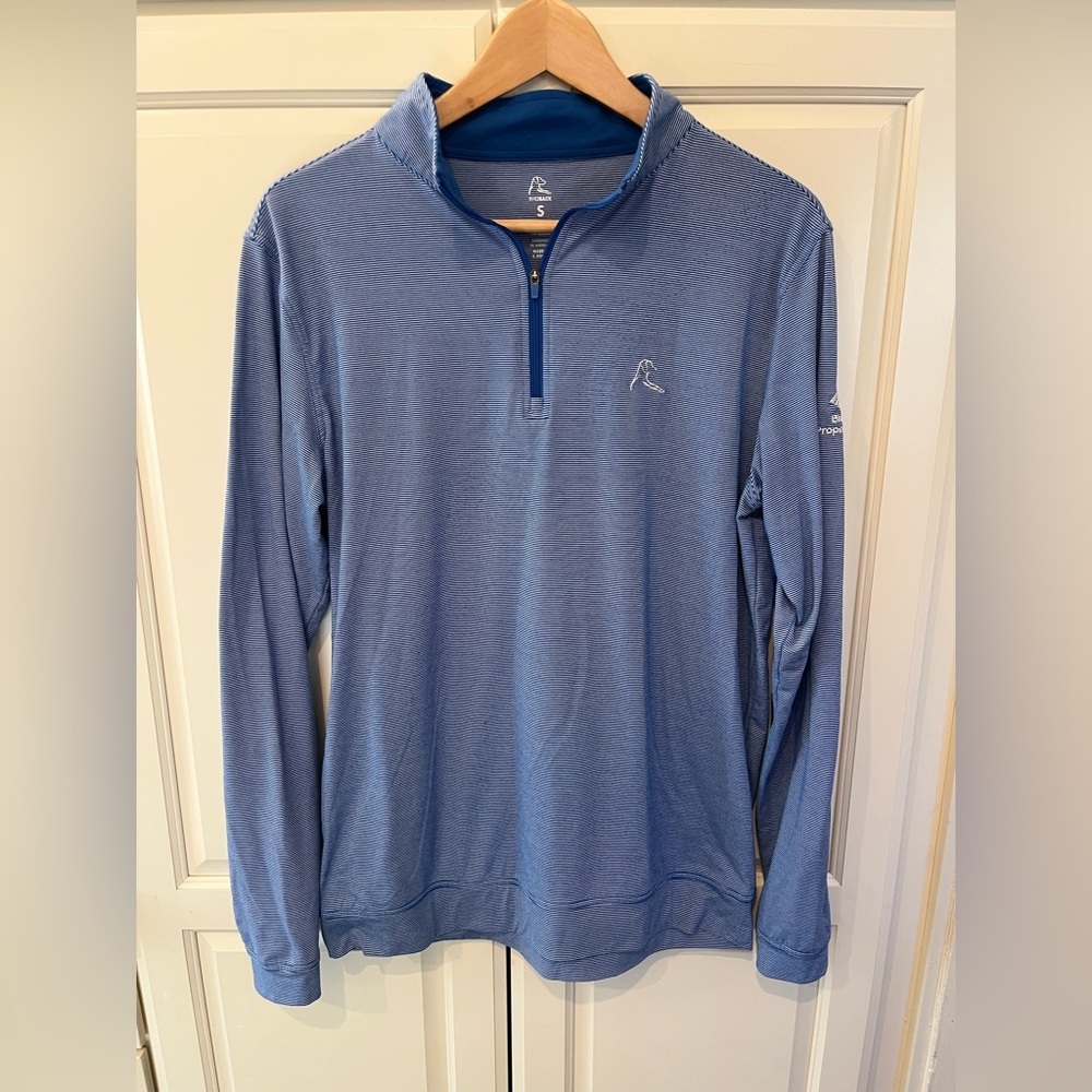 Rhoback Mens Small 1/4 Zip ⭐️embroidered logo